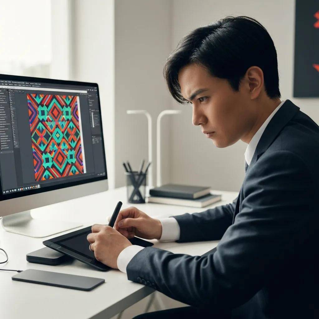 Digital workflow automation interface showcasing AI optimization in content operations